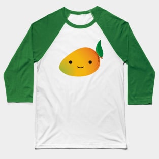 Cute Kawaii Mango Baseball T-Shirt